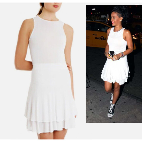 A.L.C.‎ LENA DRESS WHITE Size L - Picture 1 of 10